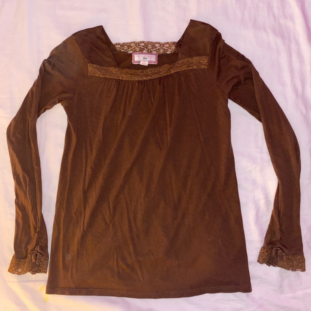 Vintage Gap kids brown shirt